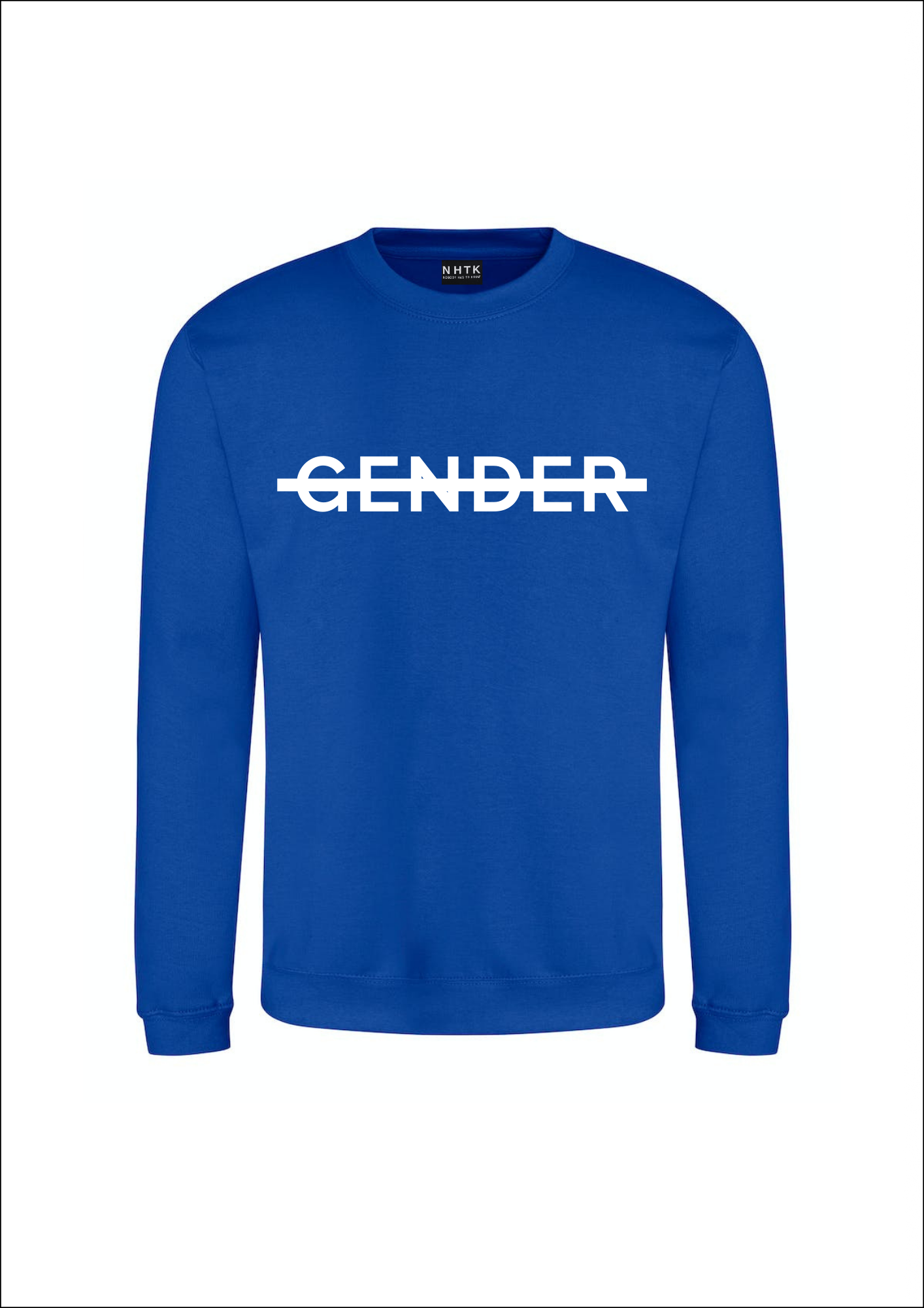 No Gender Sweater Black