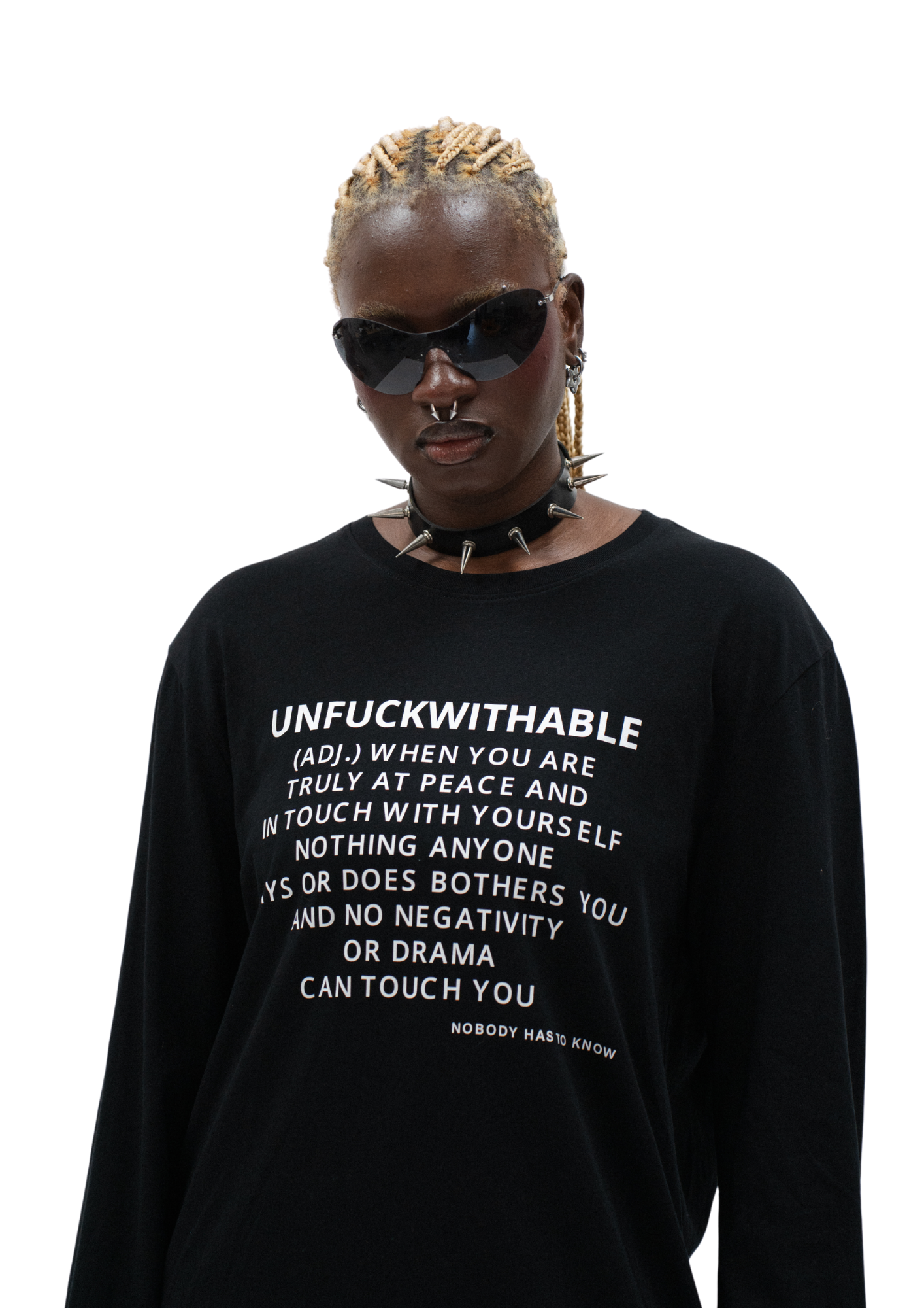 Unfuckwithable Long Sleeve Black