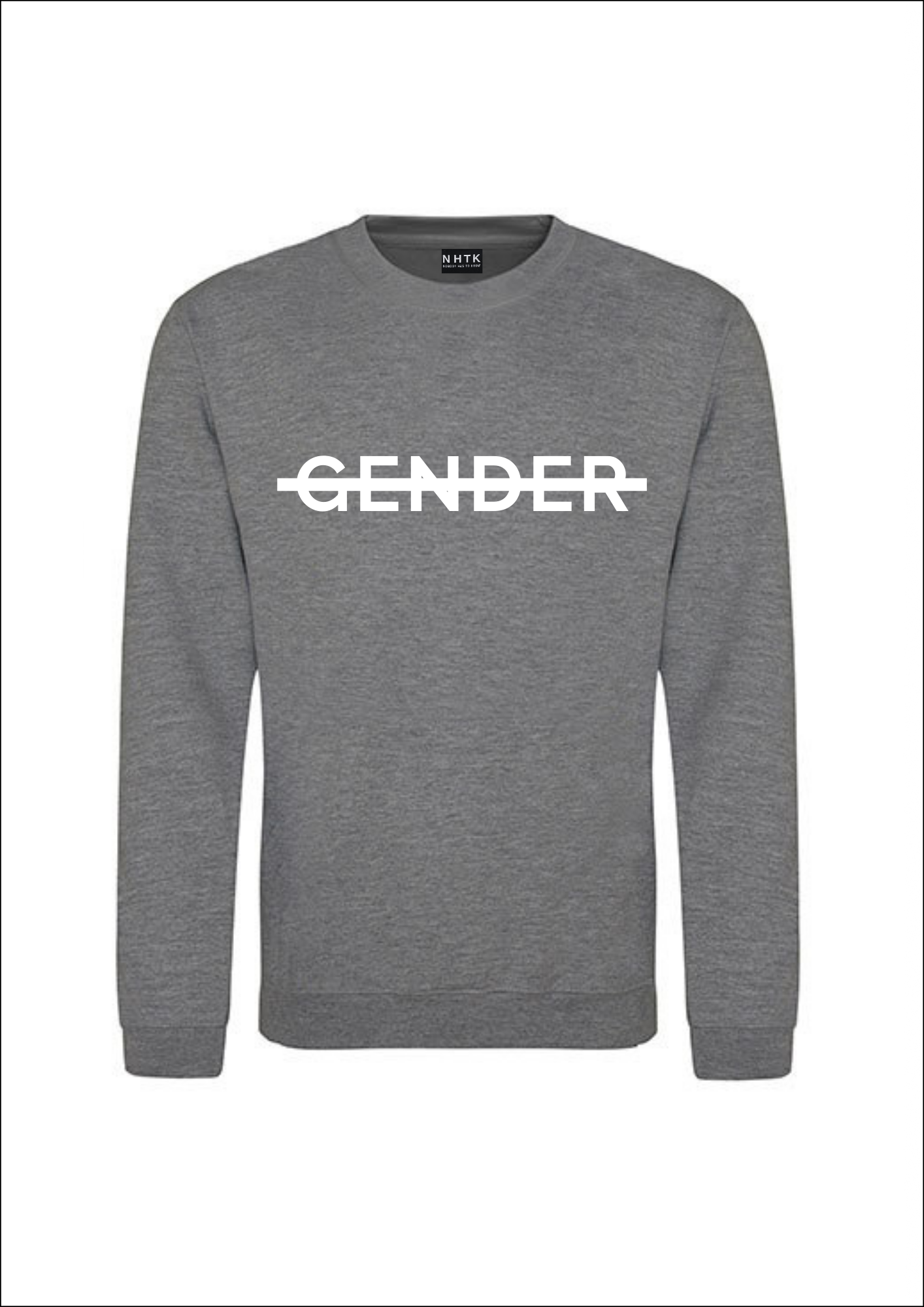 No Gender Sweater Black