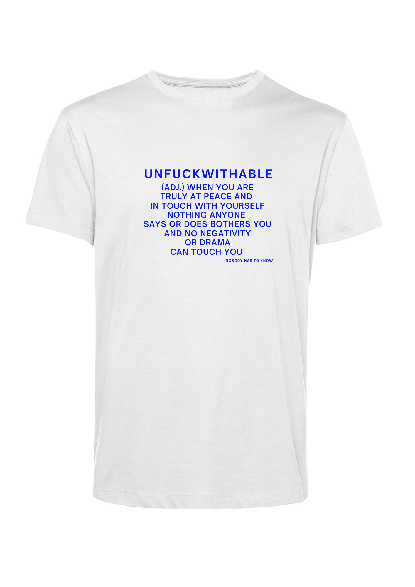 Unfuckwithable Tee Black