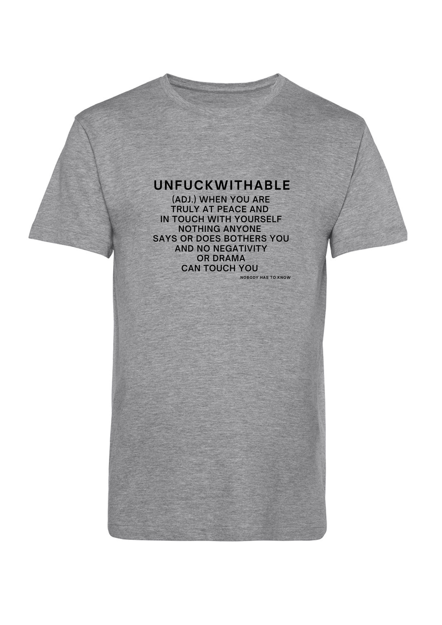 Unfuckwithable Tee Black