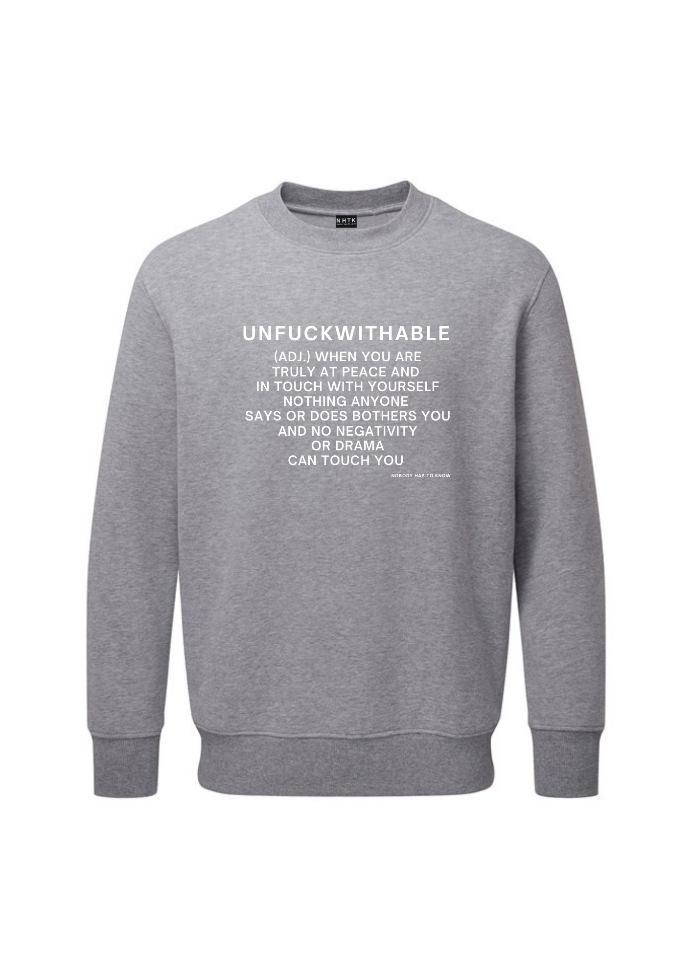 Unfuckwithable sweater