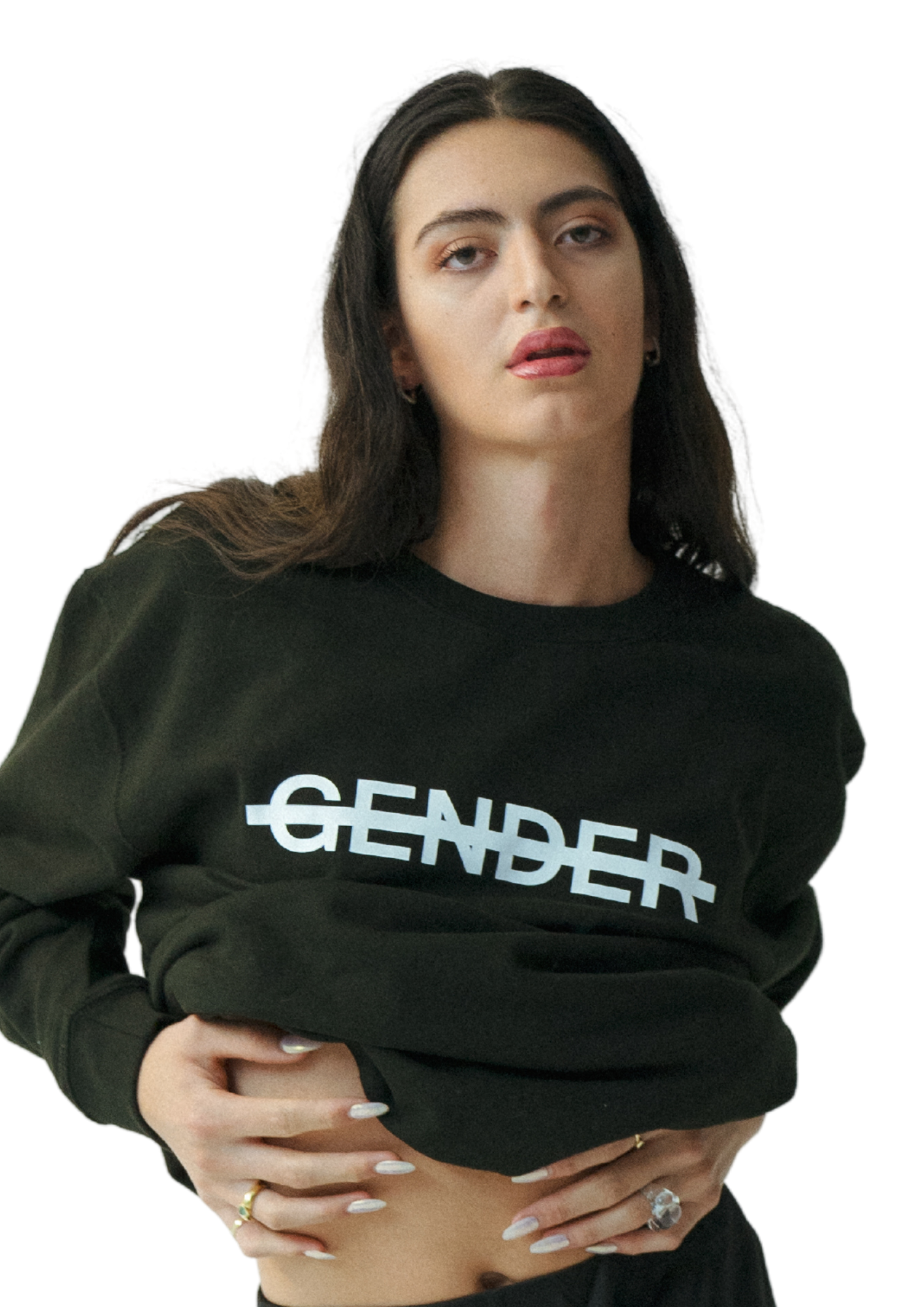 No Gender Sweater Black